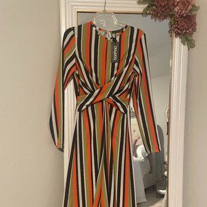 70s Inspired Jumpsuit Multicolor
